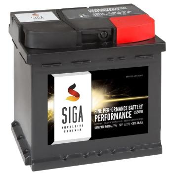 SIGA Performance Car Battery 50Ah 12V